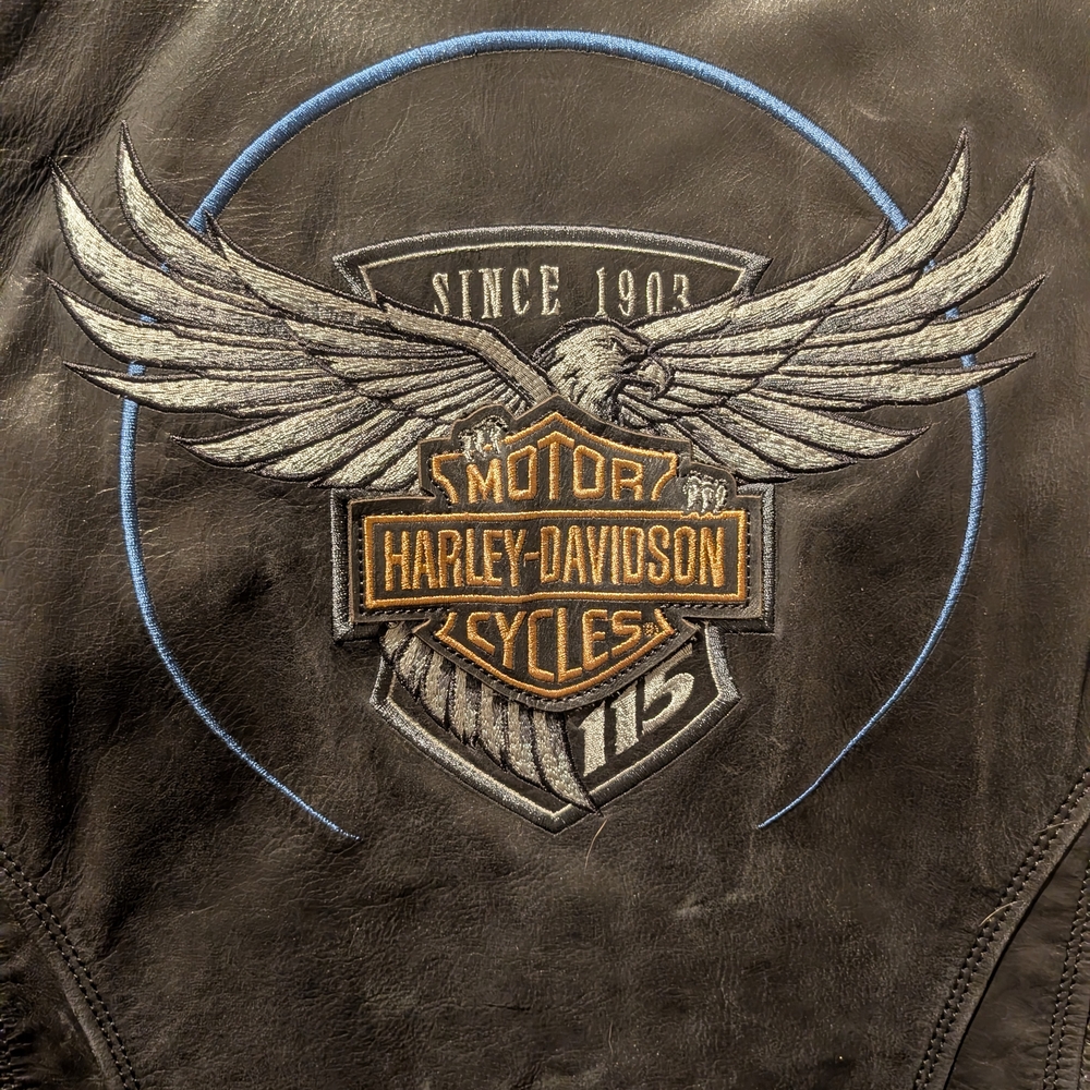 Harley-Davidson Black Leather Jacket